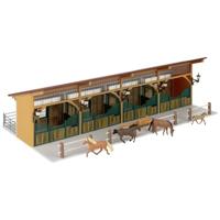 Faller 130597 H0 Paardenstal met 4 paarden - thumbnail