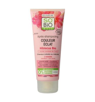 So Bio Etic Conditioner colour & shine hibiscus 200 Milliliter So Bio Etic Conditioner colour & shine hibiscus 200 Milliliter