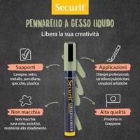 Krijtstift securit sma-510 schuin 2-6mm earth - thumbnail