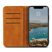 Casecentive Leren Wallet case iPhone XR tan - 8944688062627 - thumbnail