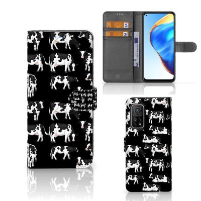 Xiaomi Mi 10T Pro | Mi 10T | Telefoonhoesje | Met pasjeshouder | Koetjes Xiaomi Mi 10T Pro | Mi 10T | Telefoonhoesje | Met pasjeshouder | Koetjes