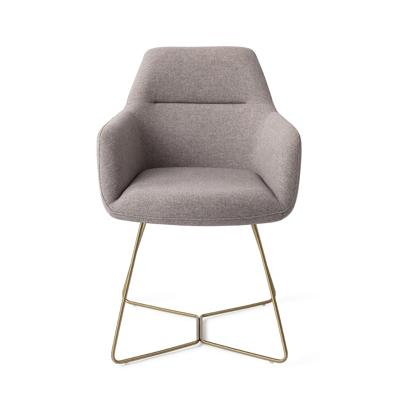 Jesper Home Kinko eetkamerstoel Earl Grey beehive gold