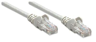 Intellinet 336628 RJ45 Netwerkkabel, patchkabel CAT 5e U/UTP 1.50 m Grijs 1 stuk(s)
