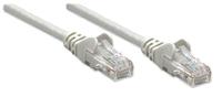 Intellinet 336628 RJ45 Netwerkkabel, patchkabel CAT 5e U/UTP 1.50 m Grijs 1 stuk(s) - thumbnail