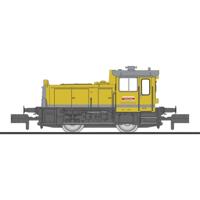Liliput L162602 N rangeerlocomotief 332 062-9 van de DB AG spoorbouw - thumbnail