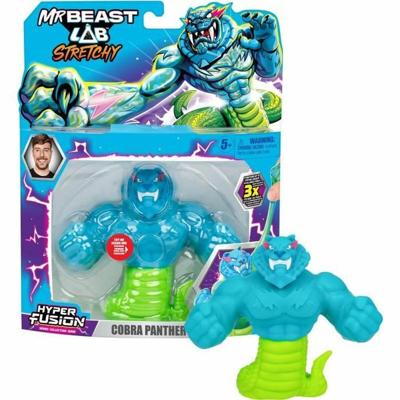 Elastisch figuur - MRBEAST LAB - Goo Jit Zu - Cobra Panthere - 11 cm