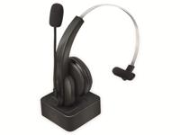 LogiLink BT0059 On Ear headset Bluetooth Mono Zwart Telefoon - thumbnail