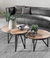 DTP Home Salontafel 'Odeon' Teakhout, 60cm - thumbnail