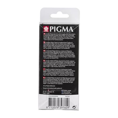 Sakura unieke manga-collectie van 6 pigma micron