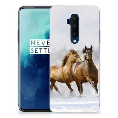 OnePlus 7T Pro | TPU Hoesje | Paarden OnePlus 7T Pro | TPU Hoesje | Paarden
