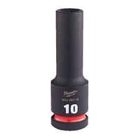 Milwaukee ShockWave™ Krachtdop 1/2" | lang | 10mm - 4932480328 - thumbnail