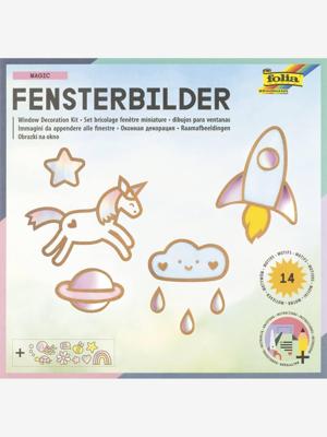 Creatieve set "raam afbeeldingen", 14 motieven MAGIC FOLIA meerkleurig