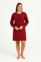 Irresistible dames nachthemd lange mouw - Red Stars - thumbnail