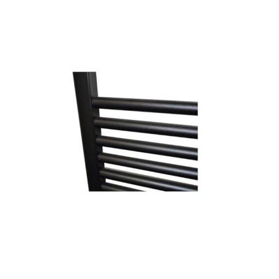 Sanicare Design Radiator - 111.8x60cm - 730W - recht - mat zwart HRA 601118A