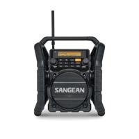 Sangean U-5 DBT Bouwradio DAB+, VHF (FM) AUX, Bluetooth Waterdicht, Stofdicht, Stofvast Zwart - thumbnail