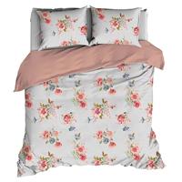 Satin d'Or Dekbedovertrek Eileen Silvercloud-2-persoons (200 x 200/220 cm) - thumbnail