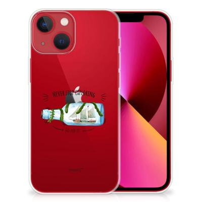 Apple iPhone 13 Telefoonhoesje met Naam Boho Bottle