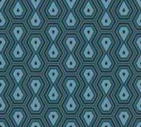 Architects Paper Jungle Chic blauw behang | 377072 - thumbnail