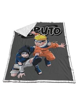Naruto en Sasuke fleece plaid 120 x 150 cm - polyester Naruto en Sasuke fleece plaid 120 x 150 cm - polyester