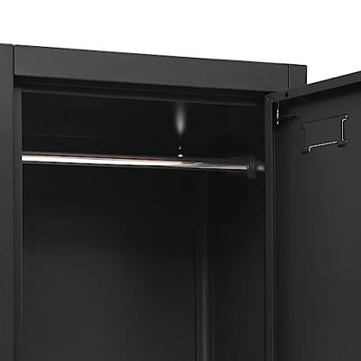 Lockerkast 38x45x180 cm staal antracietkleurig - thumbnail