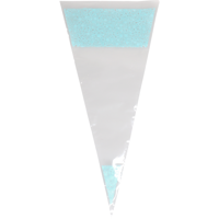 Puntzak | 370x180mm | pP | blauw | 1000 stuks - thumbnail