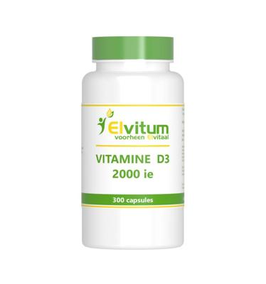 Elvitum Vitamine D3 2000IE Capsules Elvitum Vitamine D3 2000IE Capsules