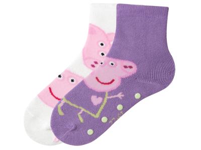 2 Paar kinder thermosokken (Paars/wit, 19/22) 2 Paar kinder thermosokken (Paars/wit, 19/22)