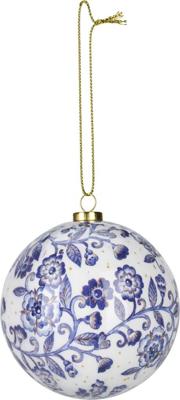 KERSTBAL 10CM DELFT BLUE 4ASS KERSTBAL 10CM DELFT BLUE 4ASS