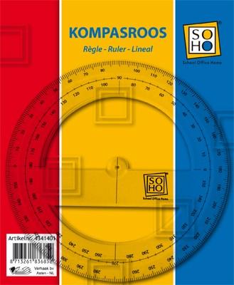 Kompasroos transparant