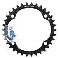 Campagnolo kettingblad Potenza 34T CD 11S 112 mm zwart - thumbnail