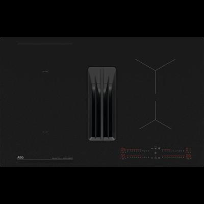 AEG Kookplaat met afzuiging - 6000 ComboHob met brugfunctie SaphirMatt® 80 cm NCH84B03CZ