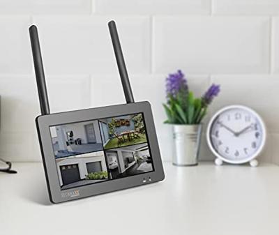 Technaxx TX-128 4880 IP-Draadloze bewakingsset Radiografisch, Draadloos, WiFi 4-kanaals Met 1 camera 1920 x 1080 Pixel - thumbnail