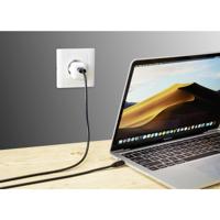 Renkforce USB-kabel USB 2.0 USB-C stekker, USB-A stekker 2.00 m Zwart Met anti-microbacterieel oppervlak RF-4695144 - thumbnail