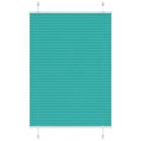 Pliss rolgordijn 85x150 cm stofbreedte 84,4 cm petrol groen - thumbnail