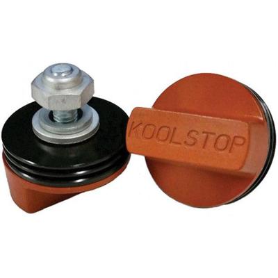 Koolstop remblokset International zwart/zalm
