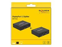 Delock 87691 DisplayPort 1.2-splitter 1 x DisplayPort in > 2 x DisplayPort uit 4K - thumbnail