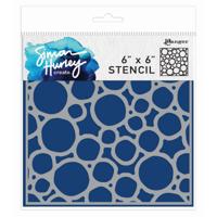 Ranger Ink Ranger • simon hurley create. layering stencils warped circles - thumbnail