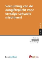 Verruiming van de aangifteplicht voor ernstige seksuele misdrijven? - Renée Kool, François Kristen, Tekla Beekhuis, Wouter de Zanger - ebook - thumbnail