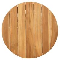 Bijzettafel Bruin 50 x 50 x 49,5 cm Massief Teakhout - thumbnail