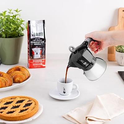 Italiaanse Koffiepot Bialetti 0006936/NP Zwart Metaal Aluminium - thumbnail