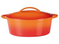 GSW Gietijzeren braadpan (Braadpan, Oranje, 33 x 25 cm) - thumbnail