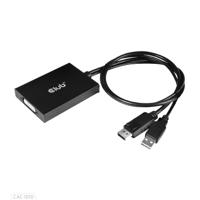 CLUB3D cac-1010 Displayport/usb DVI-I Daul link Zwart, Wit - thumbnail