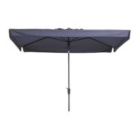 Madison stokparasol Delos luxe Safier Blue 200x300 cm. - thumbnail