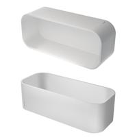 Geesa Frame Douchemand / Planchet 25cm Wit 918901-01 - thumbnail