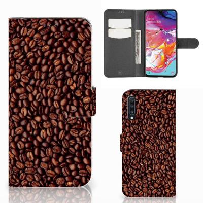 Samsung Galaxy A70 | Book Cover | Koffiebonen Samsung Galaxy A70 | Book Cover | Koffiebonen