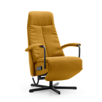 Sta-op Stoel C-100 Geel Stof - thumbnail