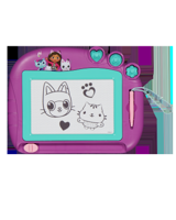 Magnetisch tekenbord - Paars - thumbnail