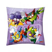 Super Zings sierkussen 40 x 40 cm paars - thumbnail