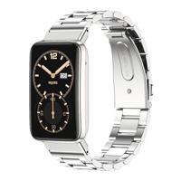 Metalen schakelband - Zilver - Xiaomi Smart band 7 Pro - thumbnail