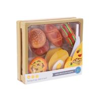 Lunch Snijset Met Klittenband In Kist - thumbnail